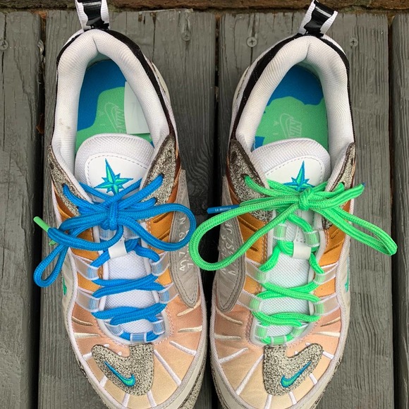 Women's Nike Air Max 98 On Air NYC La Mezcla Sneakers Tennis Running Shoes 7.5 - Picture 8 of 9